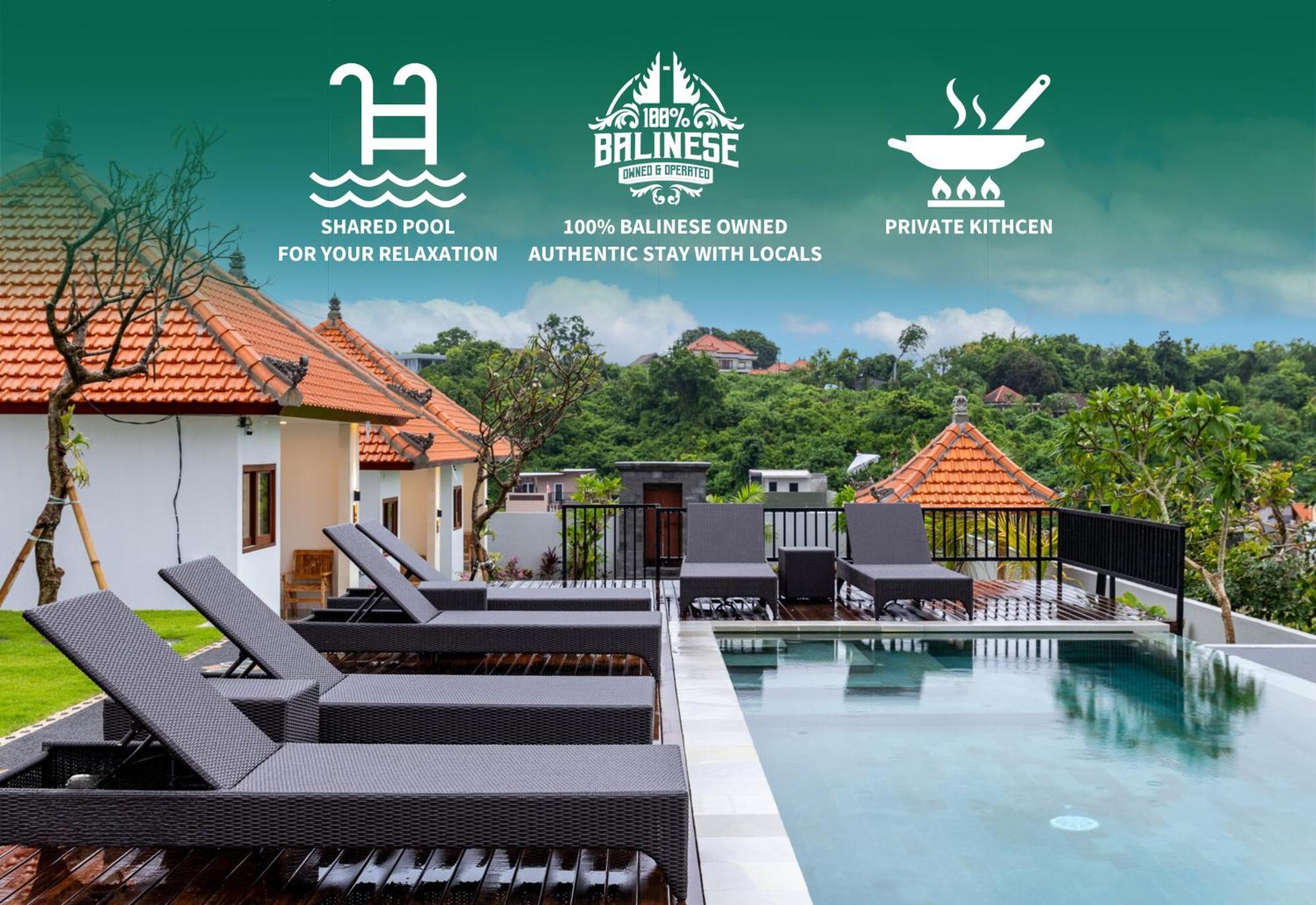Agra Villa Bali By Bukit Vista Унґасан Екстер'єр фото